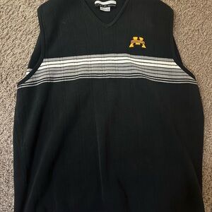 Black and Gray Men's Vest